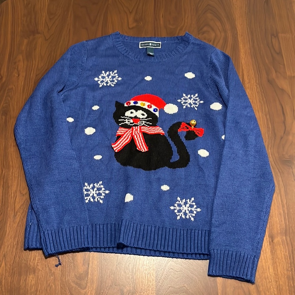 Ugly (Cute) Christmas Sweater.  Size L.